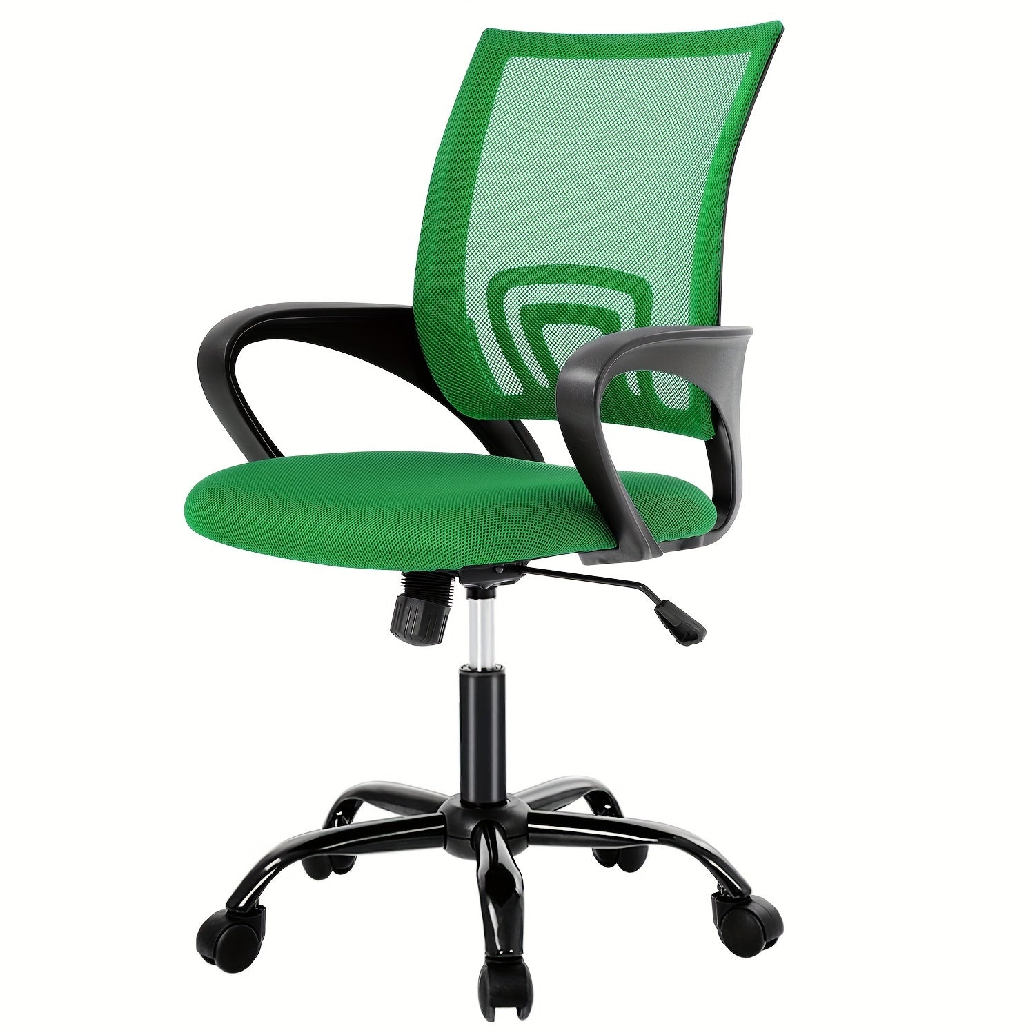 Ergonomic Mesh Office Chair Ergonomic Office Chair, Mesh Computer Chair, Back And Lumbar Support, Comfortable Padded Seat On 5 Wheels, Modern Executive Adjustable Chair