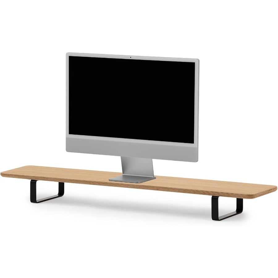 A Computer Elevation Stand, Featuring a Robust Load-Bearing Ability, Constructed from Durable Hardwood And Metal, Designed Ergonomically for Independent Use, Ideal for Laptops, Tvs, And Printers