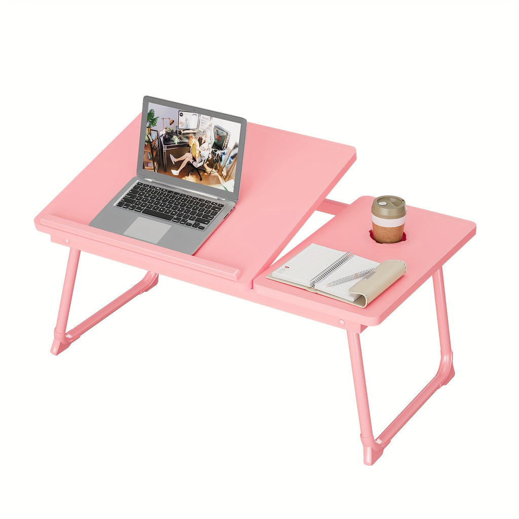 Lap Desk, Bed Desk for Laptop And Writing, Bed Trays for Eating And Laptops, Laptop Bed Desk for Couch, Lap Desks for Adults, Laptop Stand for Bed Table Tray, Adjustable  Desk, Folding Table, Portable Computer Desk, Breakfast In Bed Tray