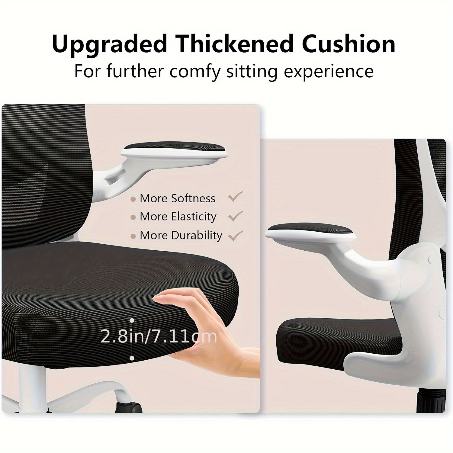 Ergonomic Office Chair Pro With 4D Lumbar Support | 150° Lockable Recline, Flip-Up Arms & 3D Headrest - Heavy Duty 330LB Capacity For Home Office\u002FGaming\u002FStudy, Father'S Day Prime Gift (20 Minutes Assembly)Multiple Colors Are Available