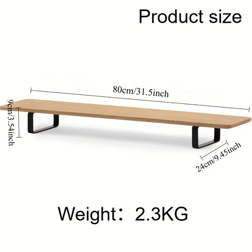 A Computer Elevation Stand, Featuring a Robust Load-Bearing Ability, Constructed from Durable Hardwood And Metal, Designed Ergonomically for Independent Use, Ideal for Laptops, Tvs, And Printers