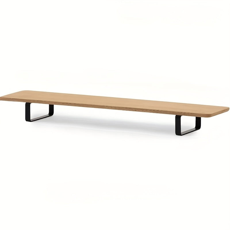 A Computer Elevation Stand, Featuring a Robust Load-Bearing Ability, Constructed from Durable Hardwood And Metal, Designed Ergonomically for Independent Use, Ideal for Laptops, Tvs, And Printers