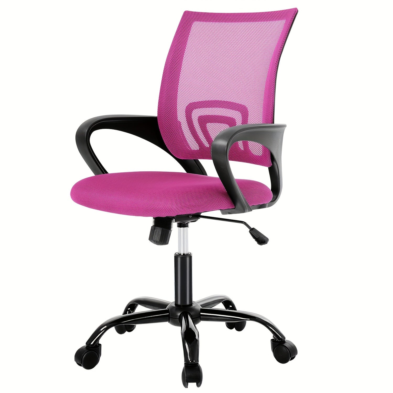 Ergonomic Mesh Office Chair Ergonomic Office Chair, Mesh Computer Chair, Back And Lumbar Support, Comfortable Padded Seat On 5 Wheels, Modern Executive Adjustable Chair