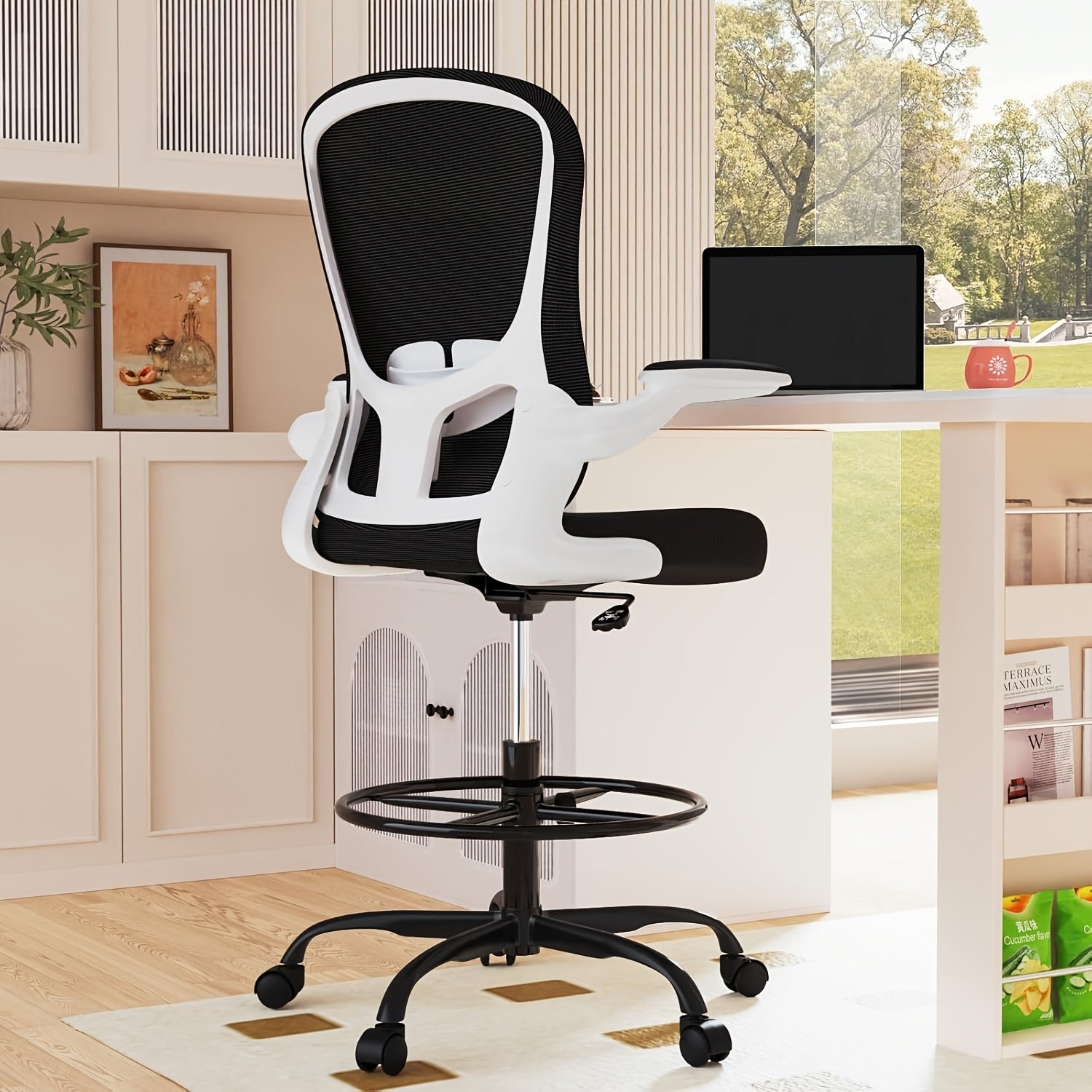 Ergonomic Office Chair Pro With 4D Lumbar Support | 150° Lockable Recline, Flip-Up Arms & 3D Headrest - Heavy Duty 330LB Capacity For Home Office\u002FGaming\u002FStudy, Father'S Day Prime Gift (20 Minutes Assembly)Multiple Colors Are Available